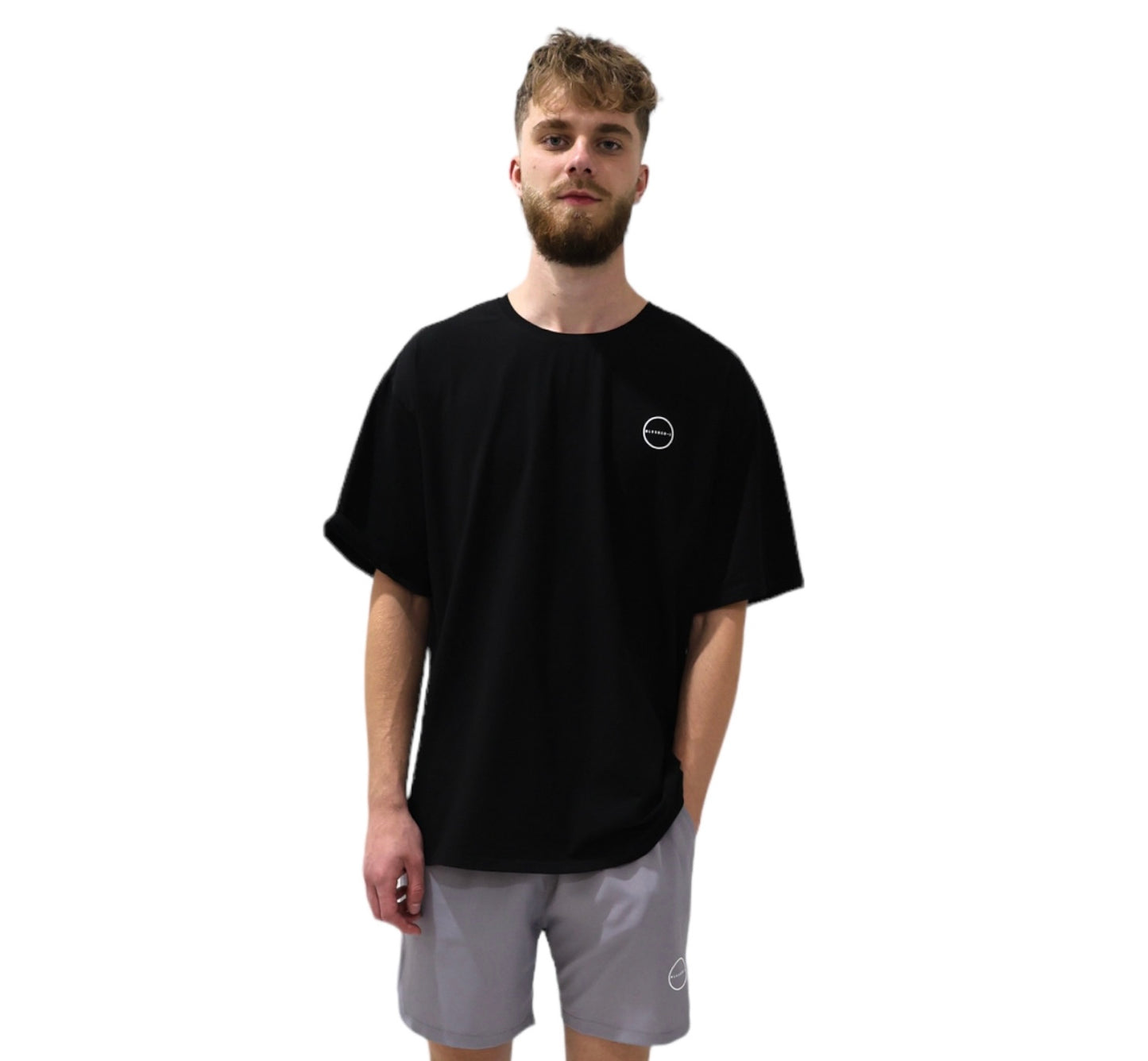 Strength Oversized T-Shirt - Black - premium Apparel & Accessories > Clothing > Shirts & Tops - Blessed-1 activewear, lululemon alternative, alo yoga dupe