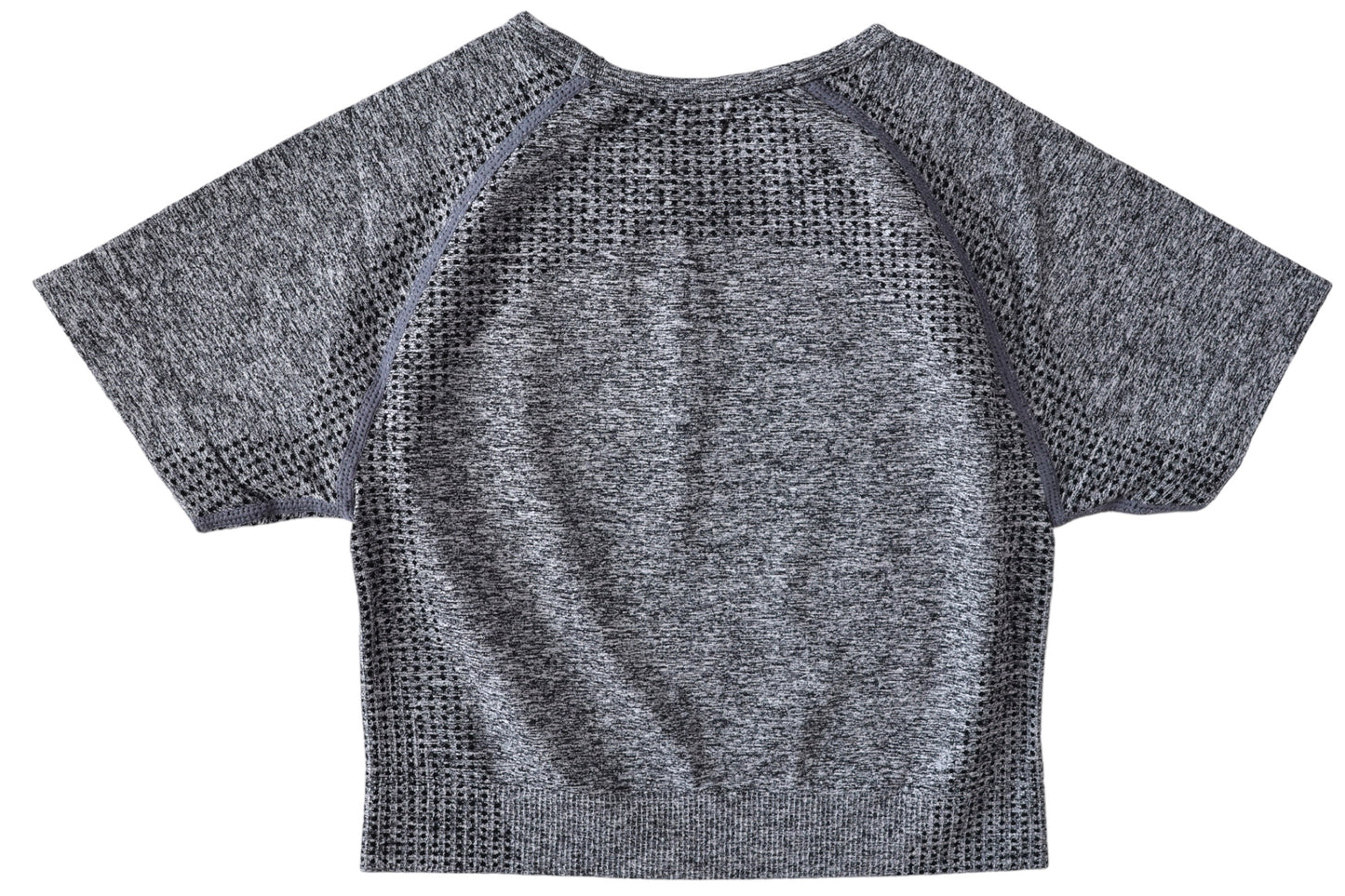 Contour Crop Top - Dark Grey