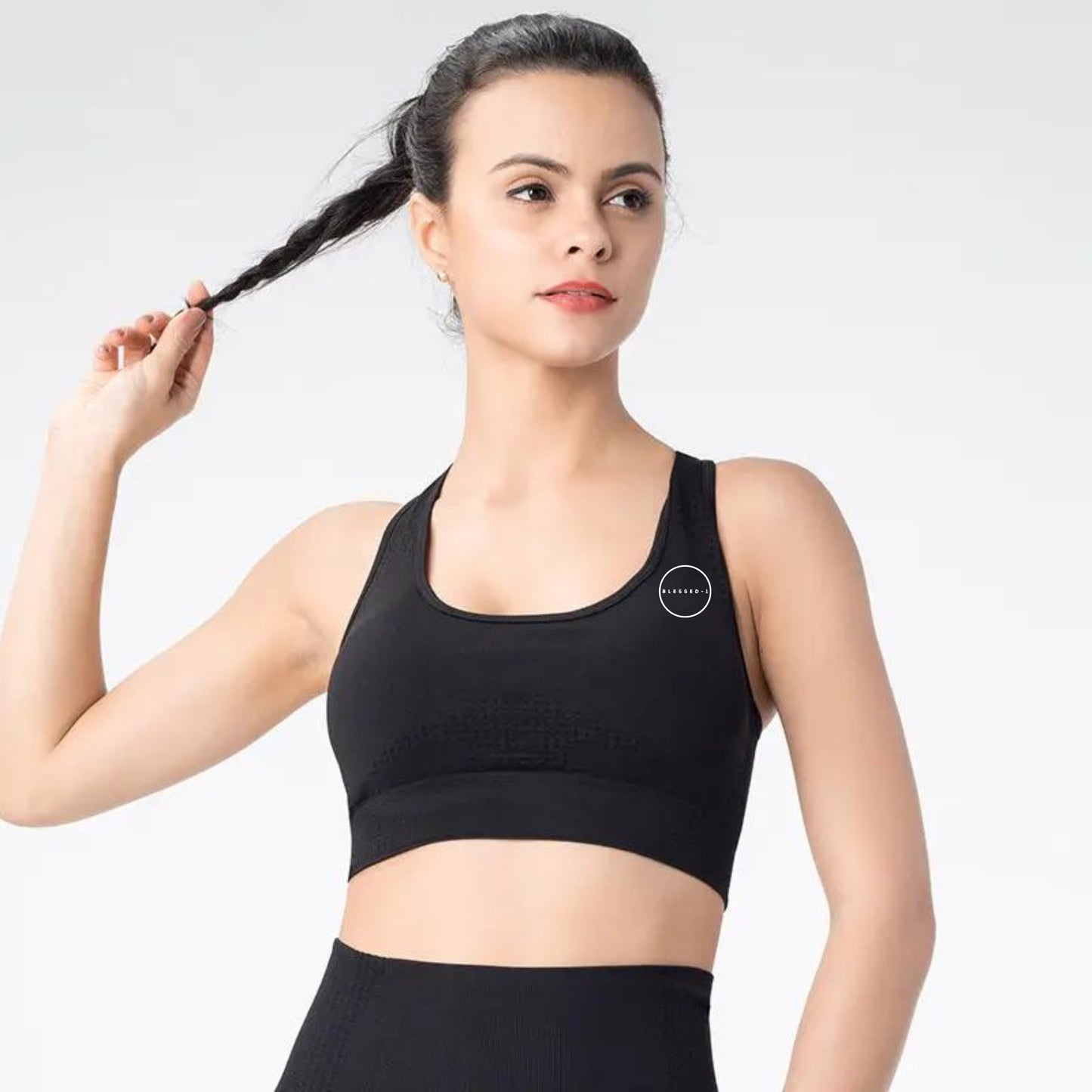 Contour Sports Bra - Black